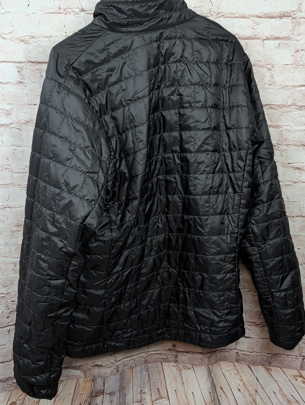 Patagonia Nano Puff Jacket Men's Medium Black Full Zip Puffer Outdoor - Picture 6 of 6